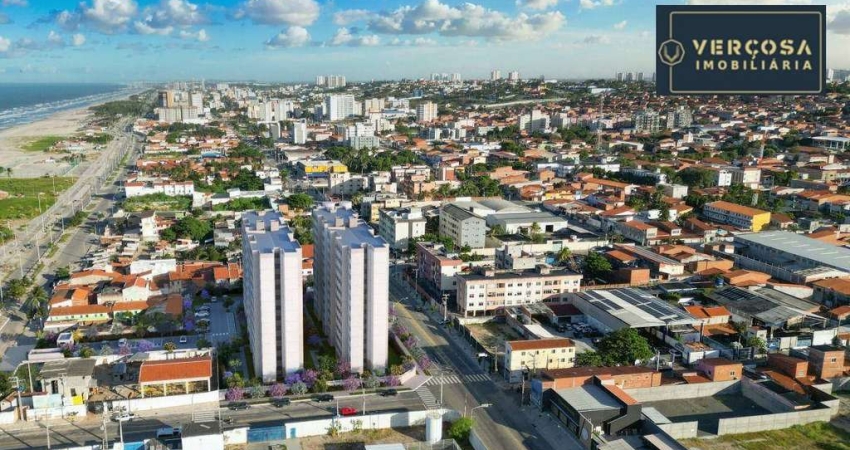 Apartamento com 2 dormitórios à venda, 38 m² por R$ 244.000 - Praia do Futuro - Fortaleza/CE