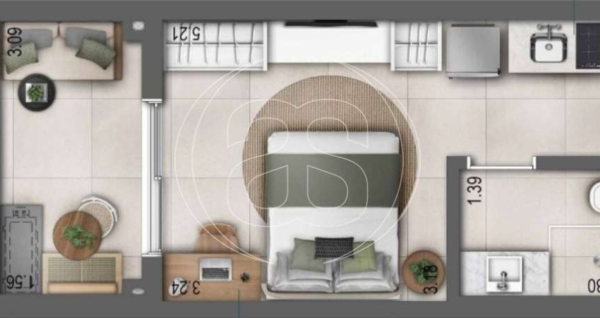 STUDIO DE 26 m²  NA VILA CLEMENTINO A VENDA