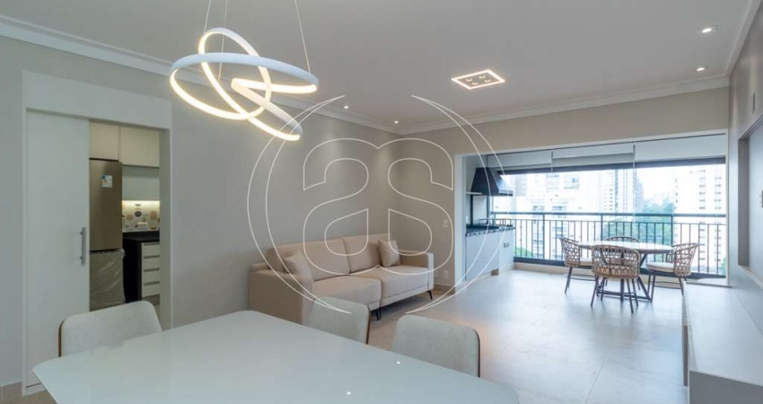 3 SUITES - 130M² - MOBILIADO - 2 VAGAS - CAMPO BELO