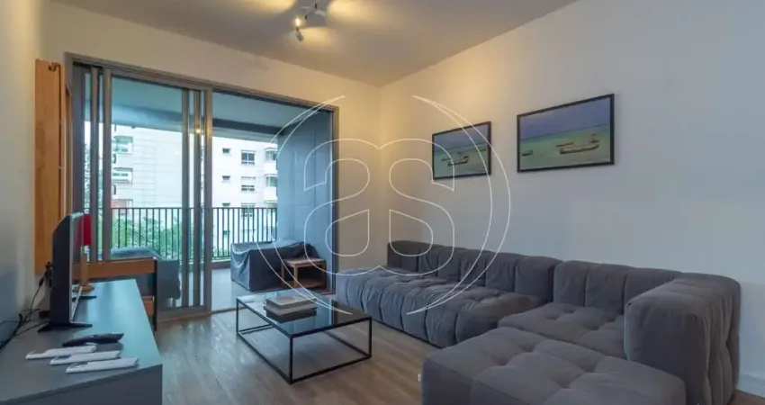 APARTAMENTO NOVO SEMI MOBILIADO NO CORAÇÃO DE MOEMA!