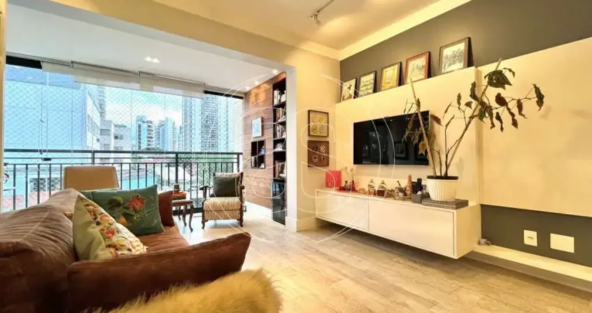 APARTAMENTO À VENDA - 1 SUÍTE - 57M² - 1 VAGA - MOEMA - MOBILIADO