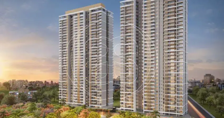 Apartamento residencial na região do brooklin, com 94m², 1 suíte e 2 dormitórios!