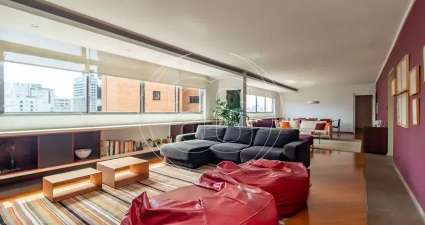 Apartamento residencial na região da vila nova conceição, com 280m², 6 dormitórios e 1 suíte!