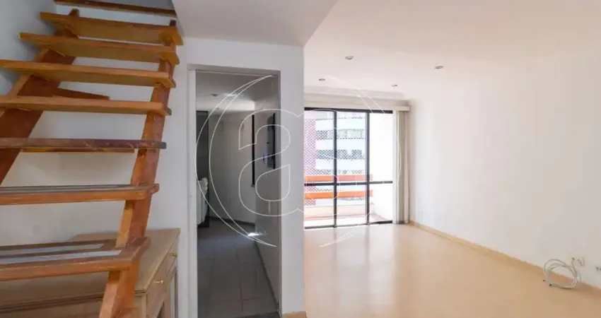 Apartamento residencial na região de moema índios, com 60m², 1 dormitório e 2 salas!