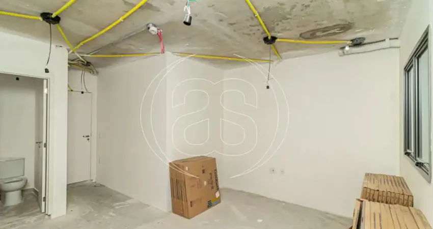 Sala comercial nova no coração de moema índios ? prédio moderno fora da rota dos aviões