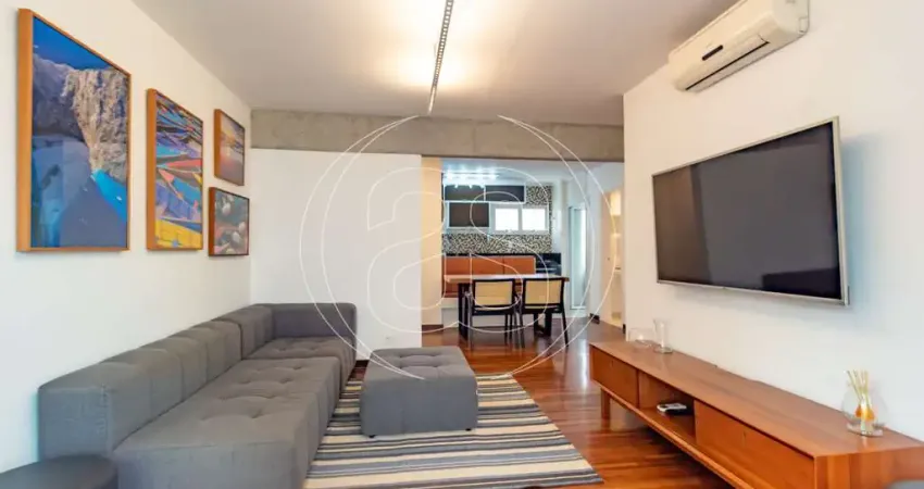 Apartamento mobiliado na vila nova conceição com 82m², 2 quartos, 2 banheiros e 1 vaga de garagem