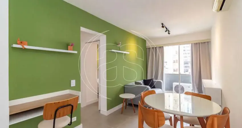 Apartamento residencial em itaim bibi, com 50m², 1 dormitório e 1 sala!