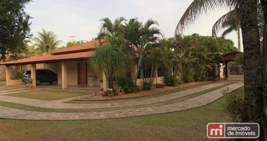 Chácara com 3 dormitórios à venda, 300 m² por R$ 1.300.000,00 - Condominio Estância Beira Rio - Ribeirão Preto/SP