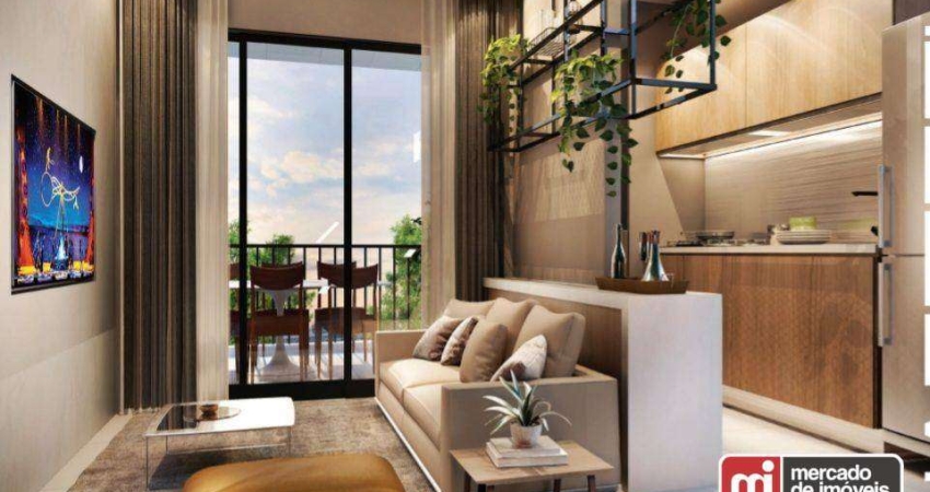 Apartamento com 2 dormitórios à venda, 60 m² por R$ 415.088,25 - Vila do Golf - Ribeirão Preto/SP