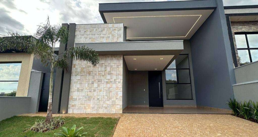 Casa com 3 dormitórios à venda, 150 m² por R$ 1.290.000 - Condomínio Genova - Ribeirão Preto/SP