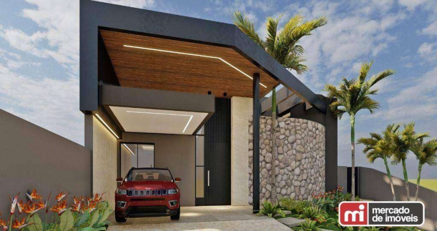 Casa com 3 dormitórios à venda, 185 m² por R$ 1.570.000,00 - Condomínio Genova - Ribeirão Preto/SP