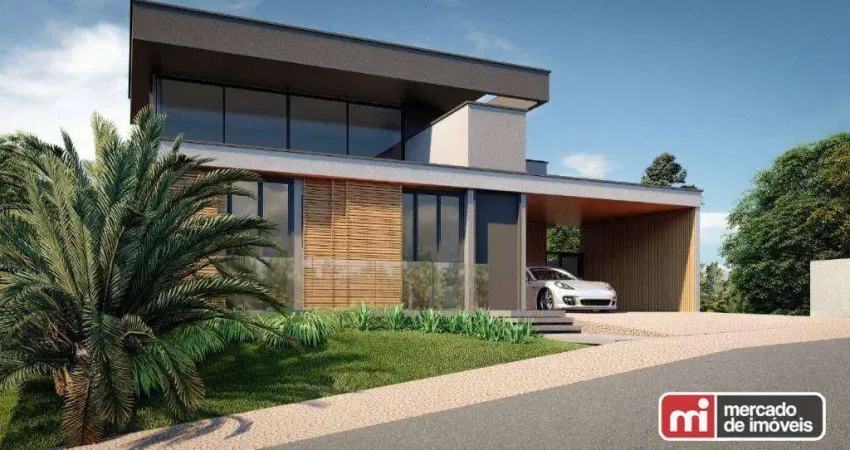Casa com 4 dormitórios à venda, 263 m² por R$ 2.820.000,00 - Condomínio Terras de Siena - Ribeirão Preto/SP