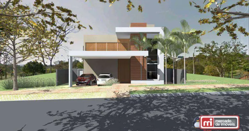 Casa com 5 dormitórios à venda, 350 m² por R$ 3.200.000,00 - Alphaville III - Ribeirão Preto/SP