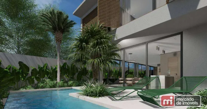 Casa com 4 dormitórios à venda, 380 m² por R$ 4.000.000,00 - Jardim Olhos D'Água - Ribeirão Preto/SP