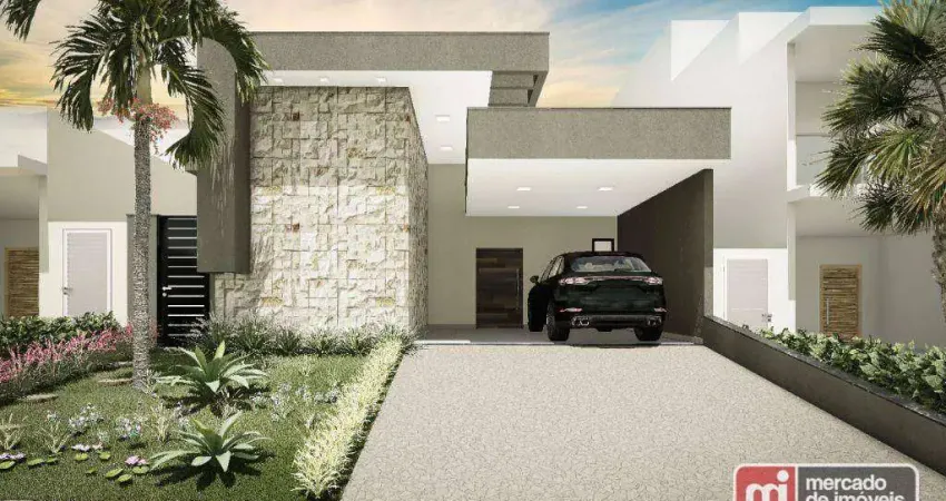 Casa com 3 dormitórios à venda, 153 m² por R$ 1.040.000,00 - Condomínio Villa Romana I - Ribeirão Preto/SP