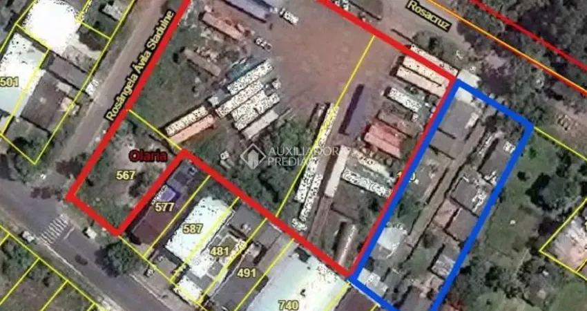 Terreno comercial à venda na Avenida Rosa Cruz, 98, Olaria, Canoas