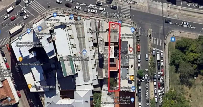 Terreno comercial à venda na Avenida Osvaldo Aranha, 1439, Bom Fim, Porto Alegre