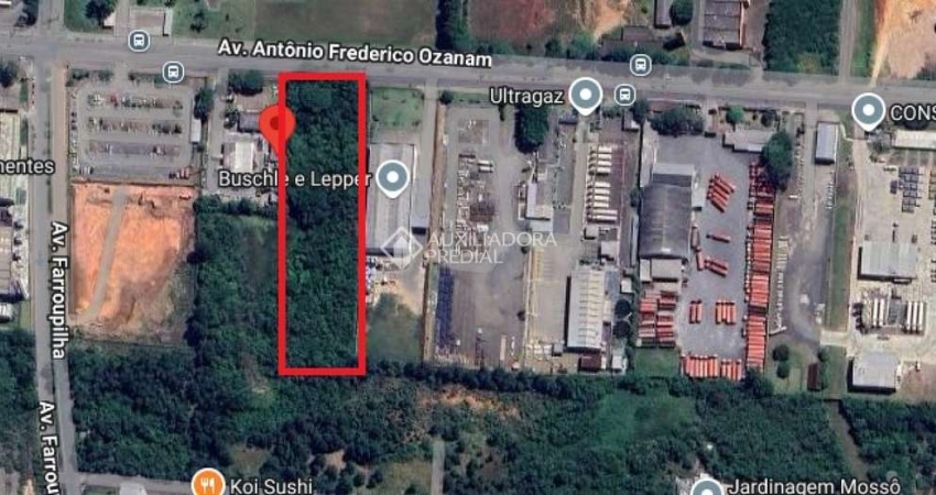 Terreno em condomínio fechado à venda na Rua Antônio Frederico Ozanan, 1455, Brigadeira, Canoas