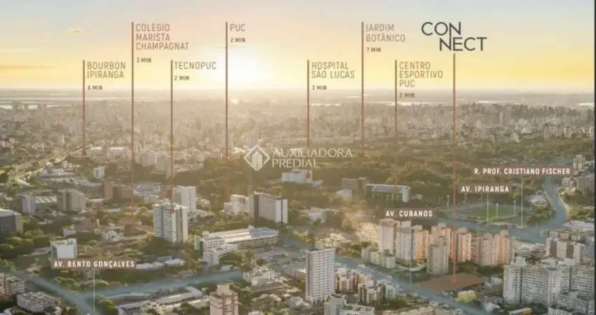Apartamento com 1 quarto à venda na Avenida João Wallig, 100, Passo da Areia, Porto Alegre