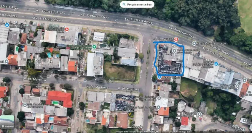 Terreno comercial à venda na Avenida Protásio Alves, 6365, Petrópolis, Porto Alegre