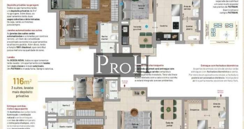 Apartamento com 3 quartos à venda no Santa Paula, São Caetano do Sul 
