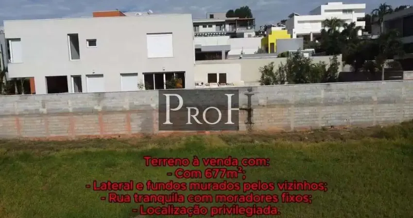 Terreno em condomínio fechado à venda no Tanque, Atibaia 