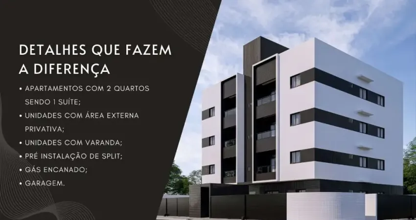 Apartamento com 2 quartos à venda no Cruz das Armas, João Pessoa 