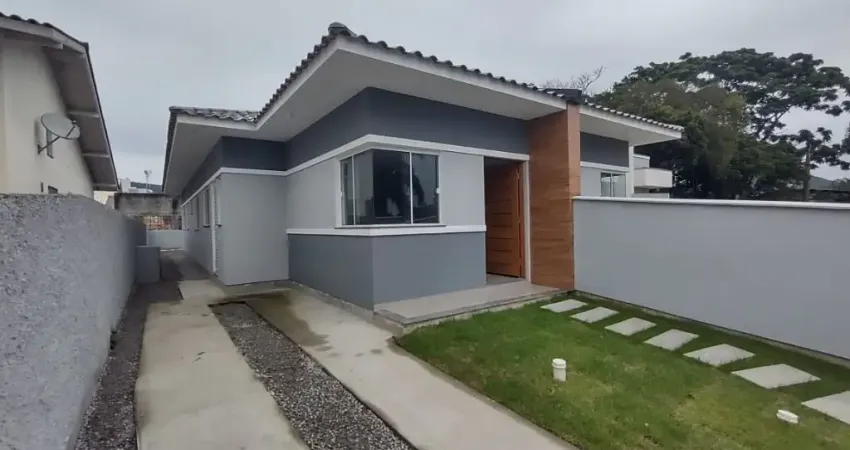 Casa Geminada em Rio Caveiras Biguaçu - 3 Dormitórios (1 Suíte)