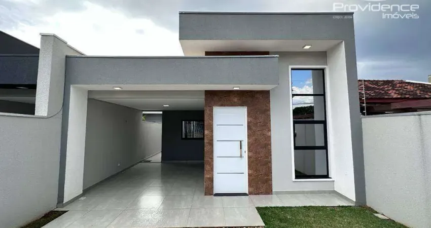 Casa com 3 dormitórios para alugar, 94 m² por r$ 2.990,00/mês - pioneiros catarinenses - cascavel/pr