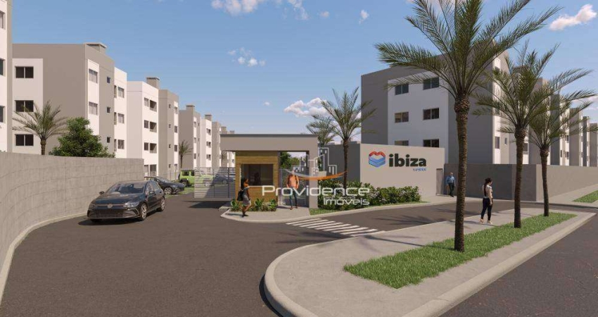 Apartamento com 2 dormitórios à venda, 46 m² por R$ 224.000,00 - Floresta - Cascavel/PR