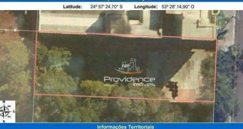 Terreno à venda, 645 m² por R$ 1.500.000,00 - Centro - Cascavel/PR