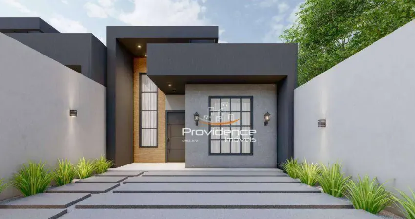 Casa com 3 dormitórios à venda, 76 m² por R$ 455.000 - Universitário - Cascavel/PR