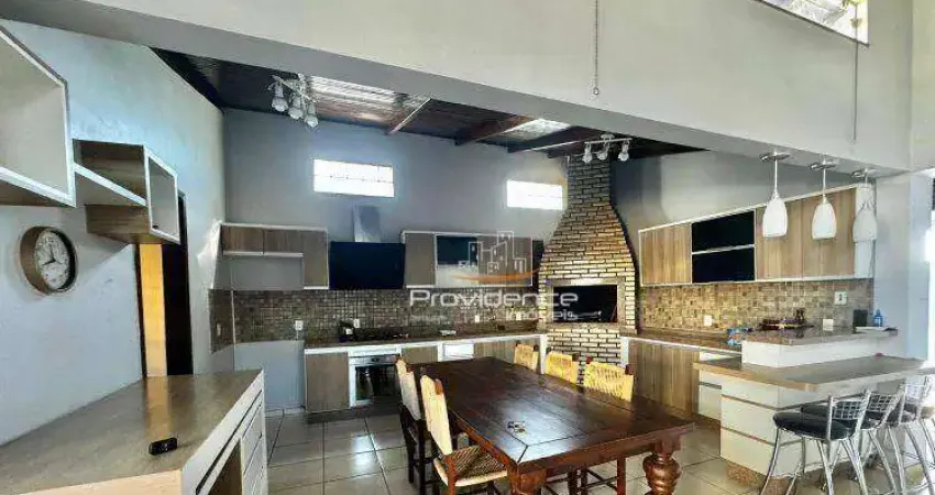Casa com 5 dormitórios para alugar, 400 m² por r$ 9.600,00/mês - country - cascavel/pr