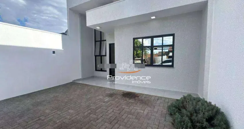 Casa com 3 dormitórios à venda, 66 m² por R$ 350.000,00 - Montreal - Cascavel/PR