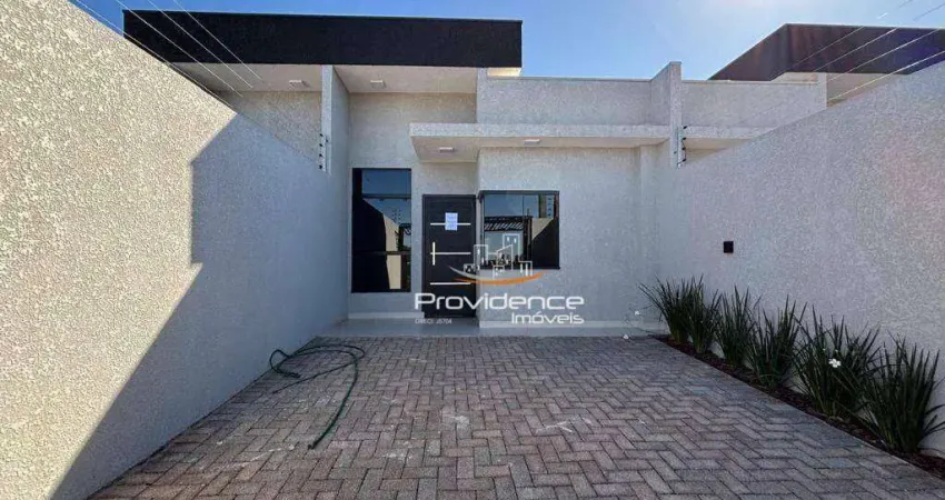 Casa com 2 dormitórios, 60 m² - venda por r$ 398.000,00 ou aluguel por r$ 2.880,00/mês - siena - cascavel/pr