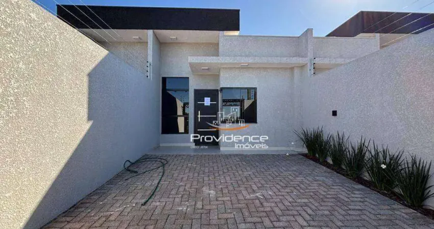 Casa com 2 dormitórios, 60 m² - venda por r$ 398.000,00 ou aluguel por r$ 2.880,00/mês - siena - cascavel/pr