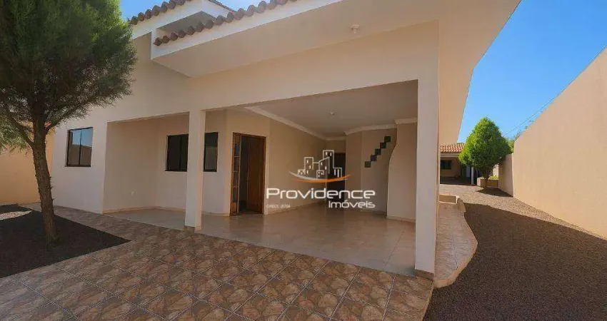 Casa com 2 dormitórios para alugar, 90 m² por r$ 2.980,00/mês - alto alegre - cascavel/pr