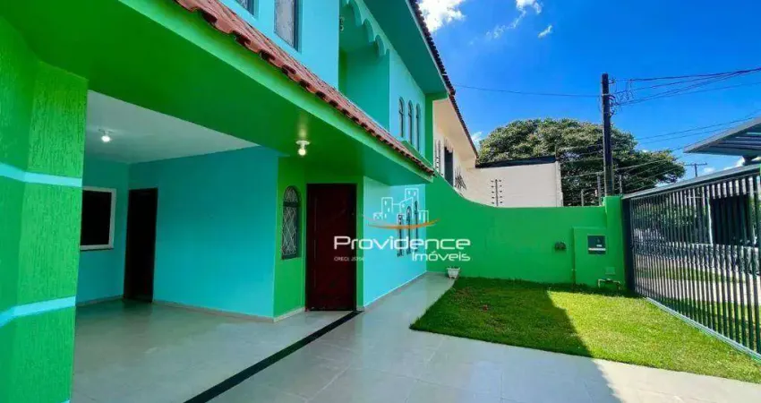 Sobrado com 3 dormitórios para alugar, 212 m² por r$ 5.100,00/mês - alto alegre - cascavel/pr