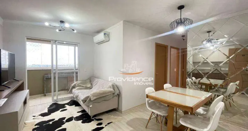 Apartamento com 3 dormitórios para alugar, 70 m² por R$ 4.900,00/mês - Centro - Cascavel/PR