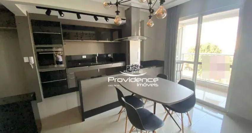 Apartamento com 3 dormitórios para alugar, 78 m² por R$ 3.650,00/mês - Neva - Cascavel/PR