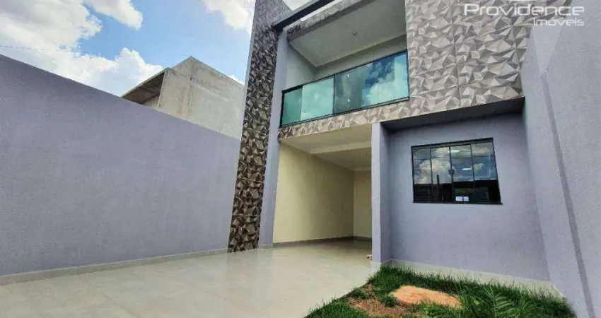 Sobrado com 3 dormitórios para alugar, 100 m² por r$ 2.670,00/mês - siena - cascavel/pr