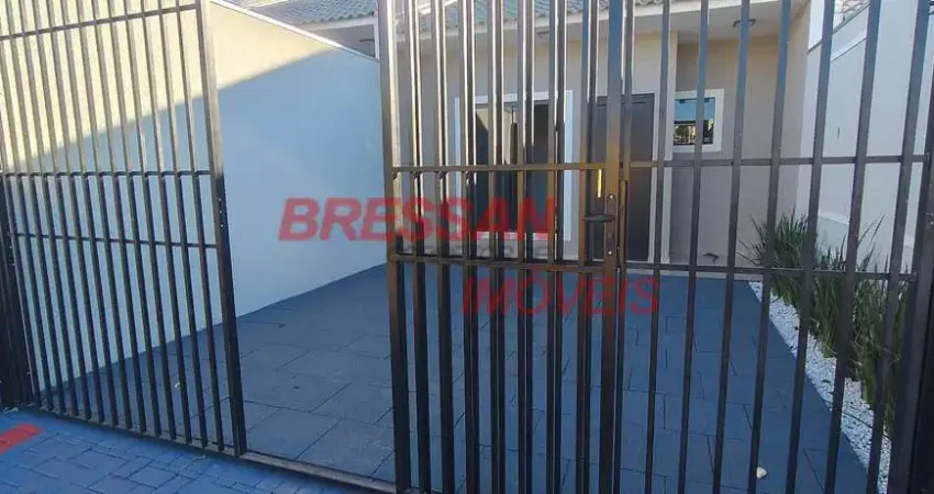Casa na planta com flexibilidade na entrada com 3 quartos em lage
