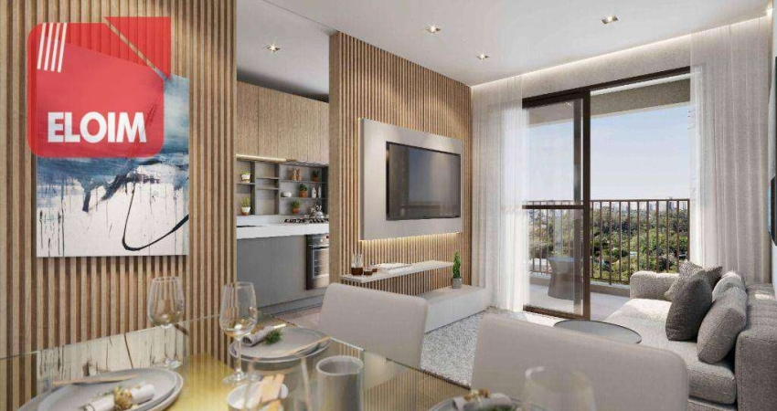 Apartamento com 2 dormitórios à venda, 55 m² por R$ 717.078,00 - Vila Anastácio - São Paulo/SP