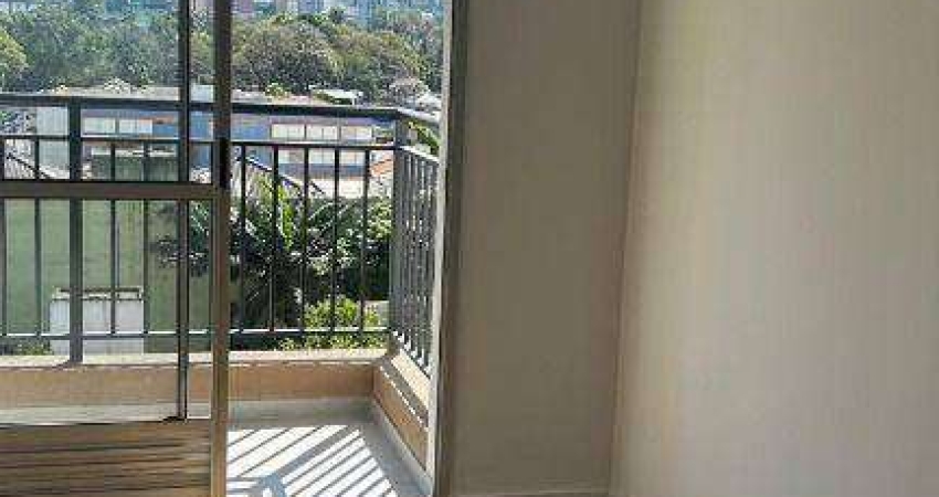 Apartamento com 2 dormitórios para alugar, 38 m² por R$ 3.845,80/mês - Pinheiros - São Paulo/SP