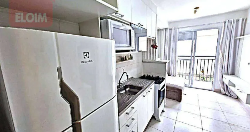 Apartamento com 1 dormitório para alugar, 30 m² por R$ 2.426,13/mês - Água Branca - São Paulo/SP