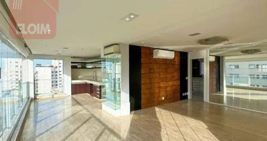 Apartamento com 4 dormitórios, 288 m² - venda por r$ 5.852.000,00 ou aluguel por r$ 30.790,00/mês - campo belo - são paulo/sp