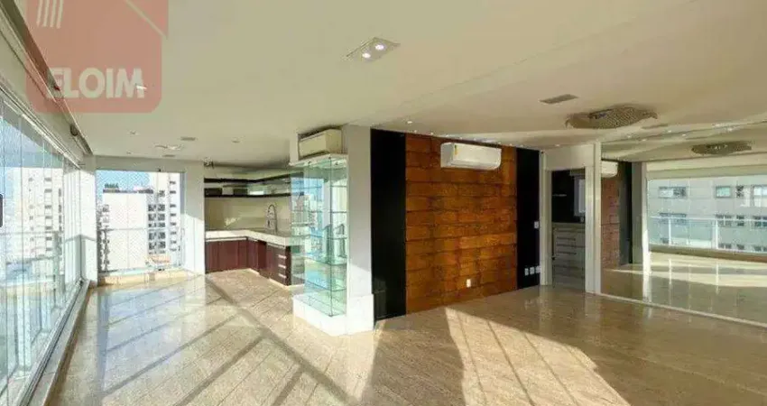 Apartamento com 4 dormitórios, 288 m² - venda por r$ 5.852.000,00 ou aluguel por r$ 30.790,00/mês - campo belo - são paulo/sp