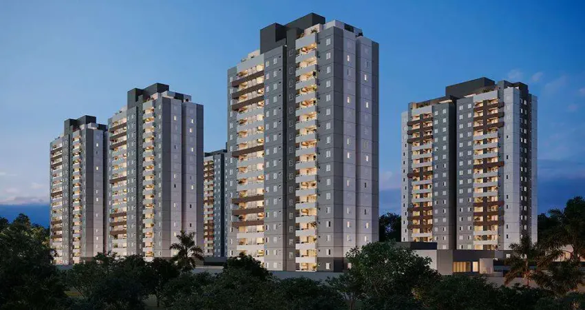 Apartamento para Venda em Sorocaba, Vila Espírito Santo, 2 dormitórios, 1 suíte, 2 banheiros, 1 vaga