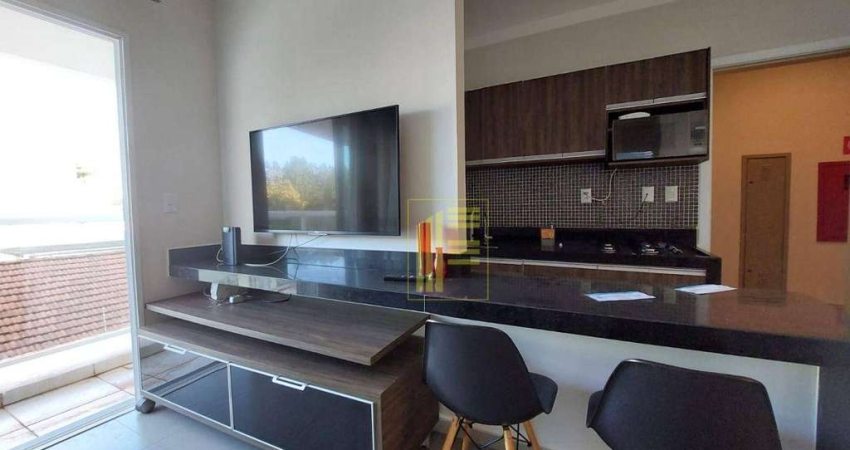 Apartamento para Locação e Venda mobiliado 01 dormitorio, 01 vaga de garagem na vila Redentora.