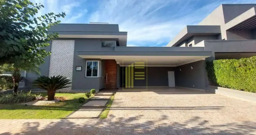 Casa térrea para locação no condomínio Damha V, 03 suítes, piscina, varanda gourmet.